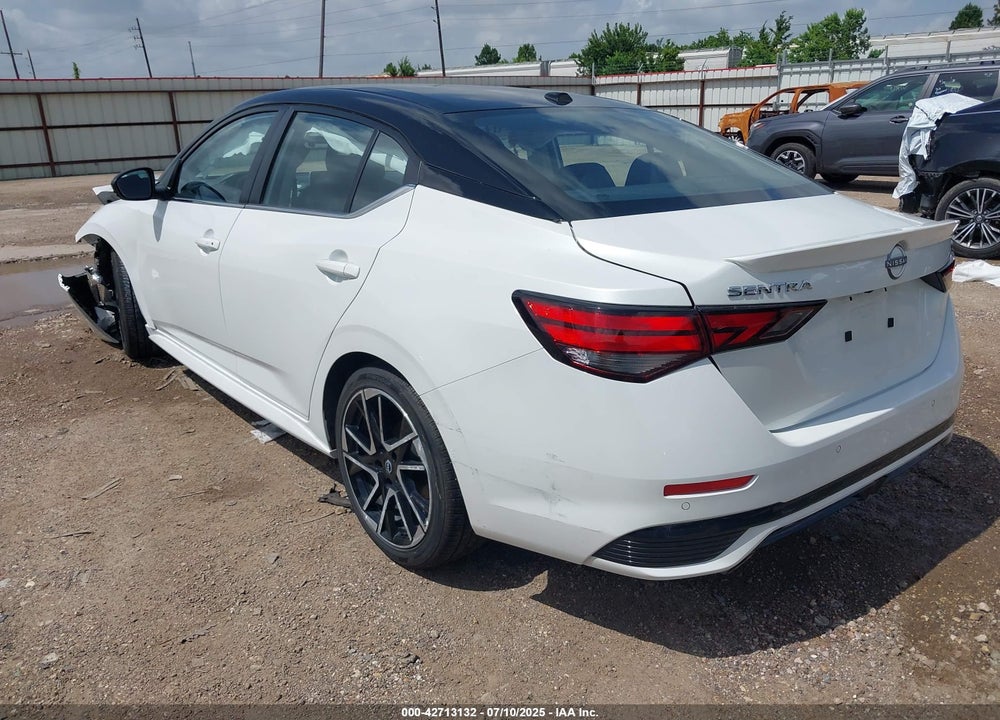 2025 NISSAN SENTRA SR VIN: 3N1AB8DV4SY291455