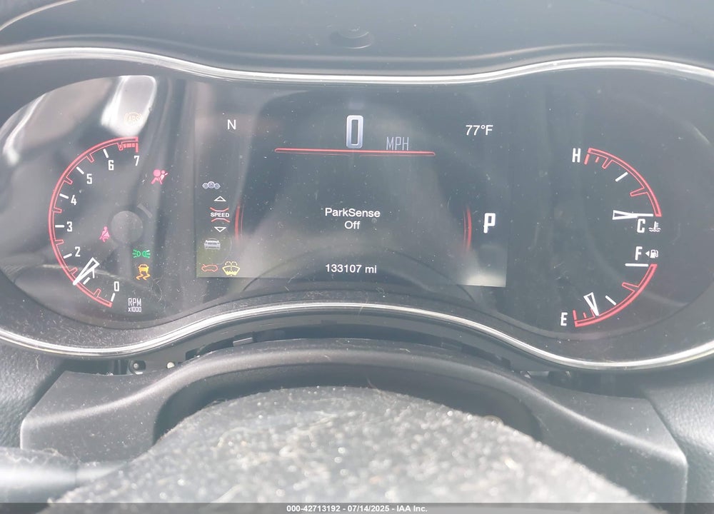 2017 DODGE DURANGO VIN: 1C4RDJDG8HC907064