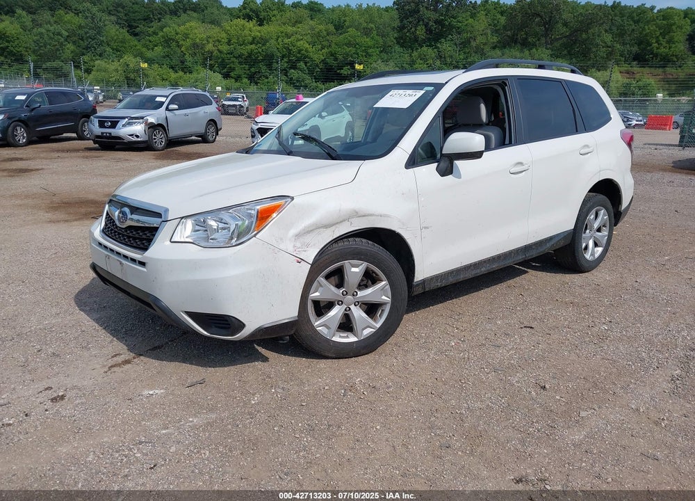 2016 SUBARU FORESTER VIN: JF2SJADC2GH498750