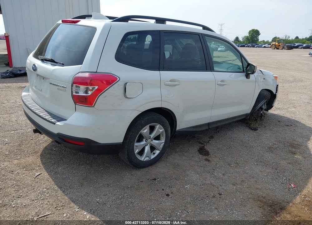 2016 SUBARU FORESTER VIN: JF2SJADC2GH498750