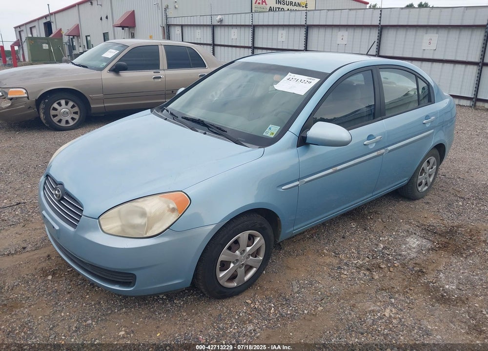 2008 HYUNDAI ACCENT GLS VIN: KMHCN46C68U277338