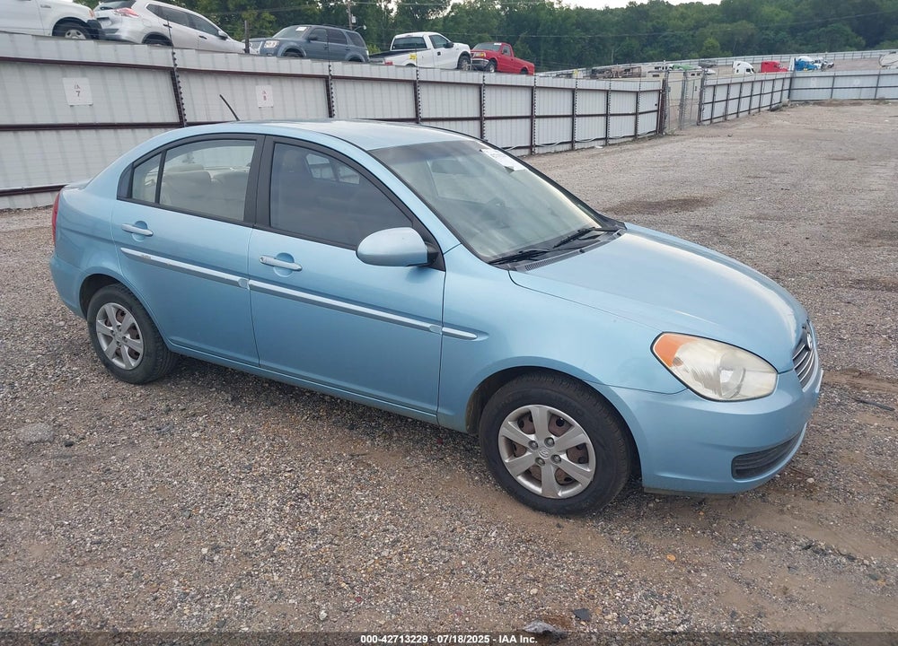 2008 HYUNDAI ACCENT GLS VIN: KMHCN46C68U277338