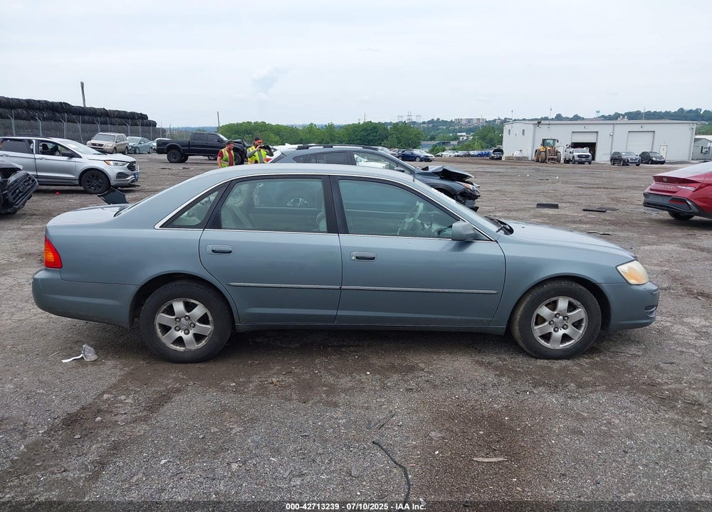 2001 TOYOTA AVALON VIN: 4T1BF28B51U170675