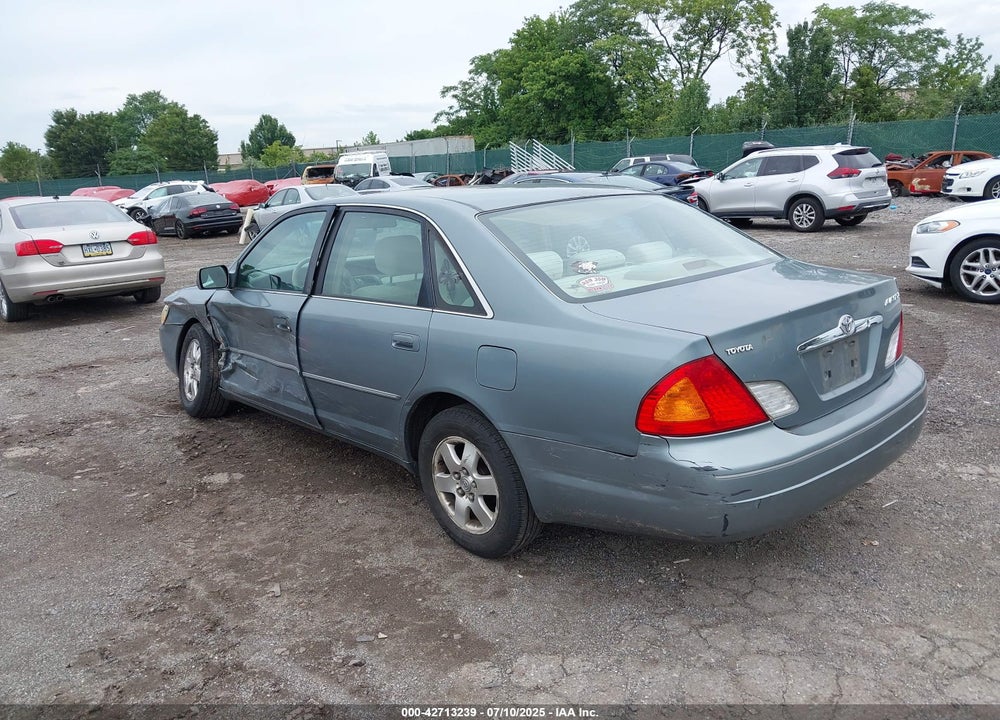 2001 TOYOTA AVALON VIN: 4T1BF28B51U170675
