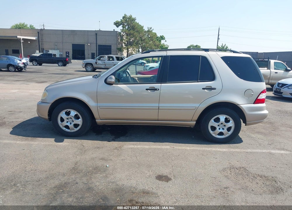 2002 MERCEDES-BENZ ML 320 VIN: 4JGAB54E72A318997