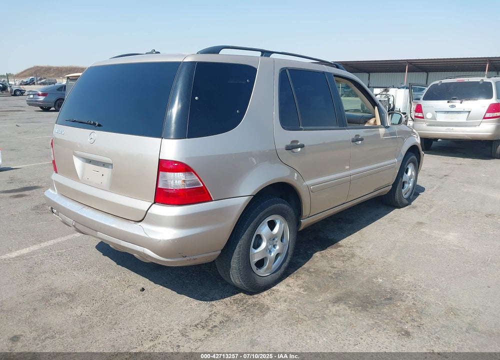 2002 MERCEDES-BENZ ML 320 VIN: 4JGAB54E72A318997