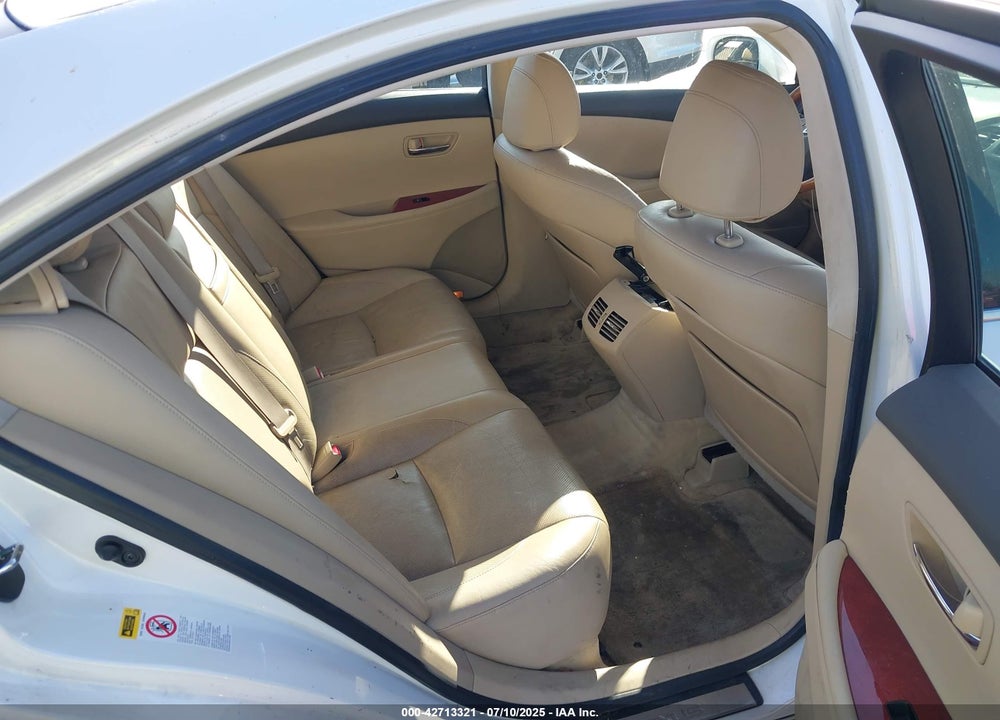 2007 LEXUS ES 350 VIN: JTHBJ46G372046498