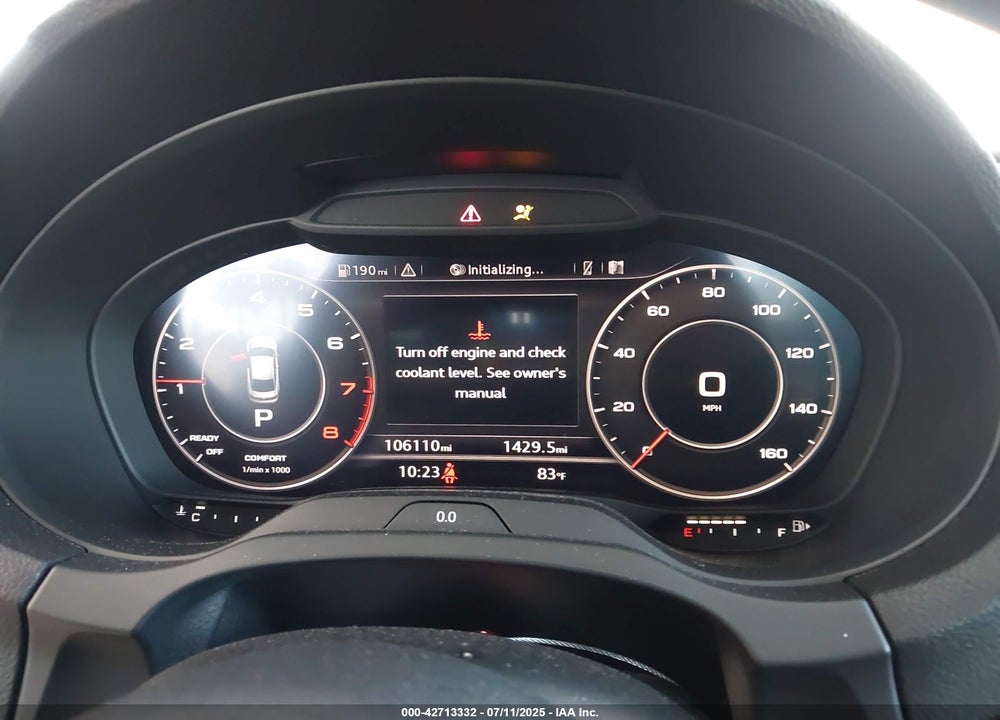 2017 AUDI A3 VIN: WAUJ8GFF2H1017340