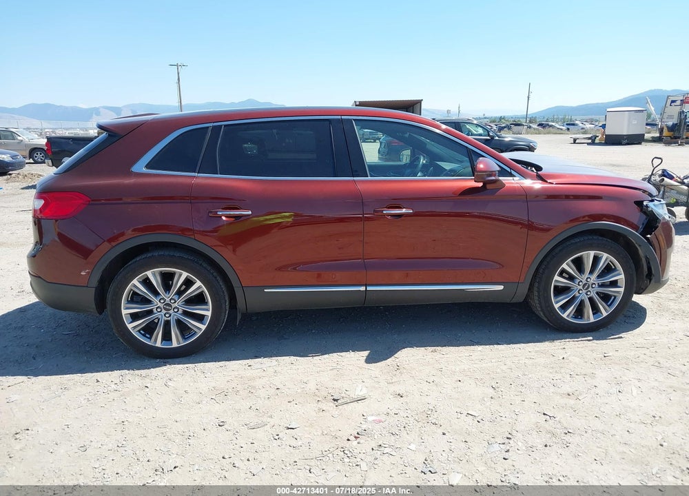 2016 LINCOLN MKX VIN: 2LMTJ8LP1GBL73381