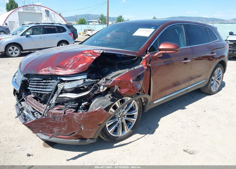 2016 LINCOLN MKX VIN: 2LMTJ8LP1GBL73381