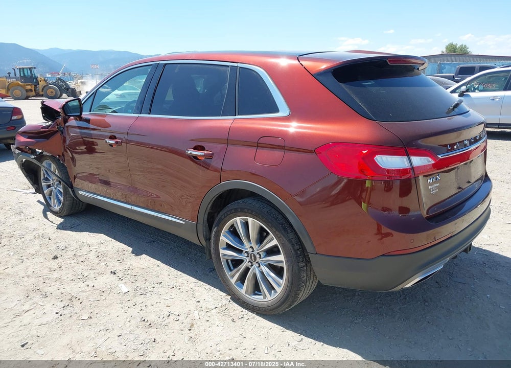 2016 LINCOLN MKX VIN: 2LMTJ8LP1GBL73381