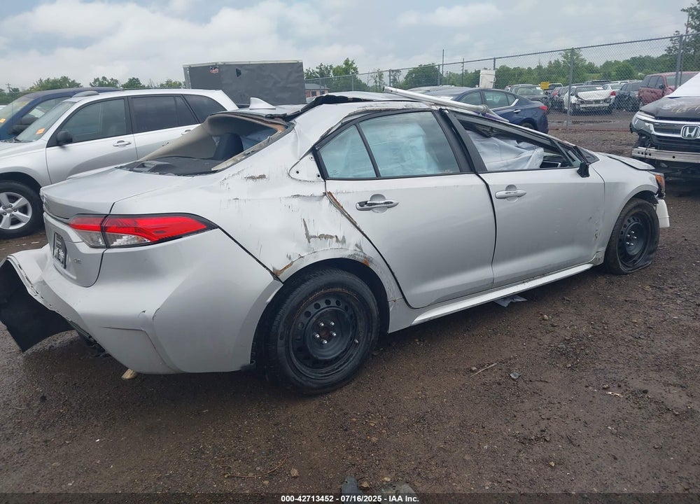 2022 TOYOTA COROLLA LE VIN: 5YFEPMAE9NP358696