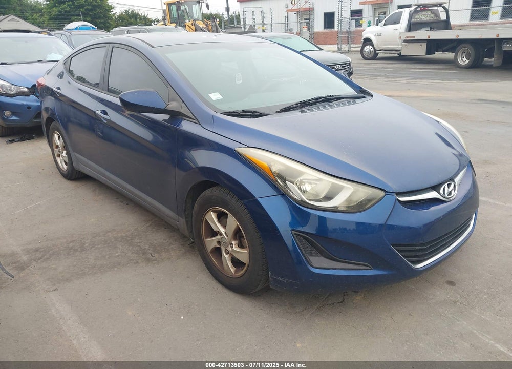 2015 HYUNDAI ELANTRA SE VIN: 5NPDH4AE7FH616849