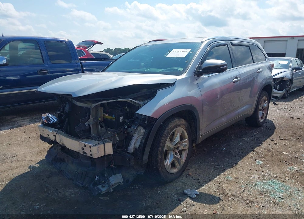 2016 TOYOTA HIGHLANDER VIN: 5TDYKRFH2GS126866