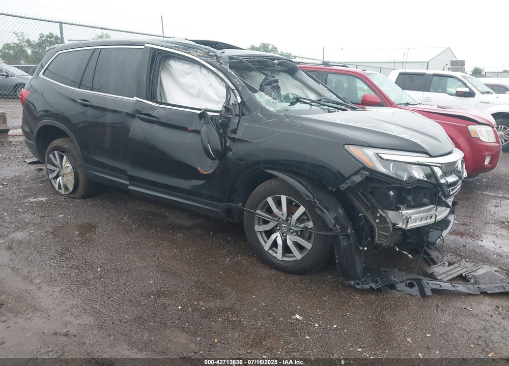 2021 HONDA PILOT AWD EX-L VIN: 5FNYF6H59MB021022