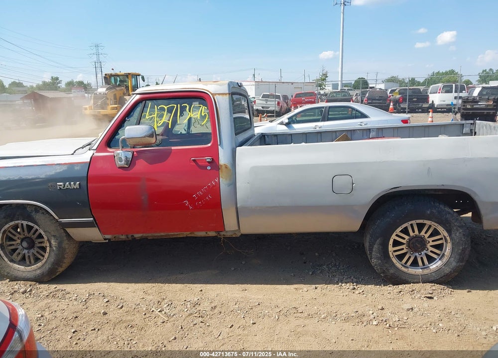 1991 DODGE D-SERIES D200/D250 VIN: 1B7KE26C4MS362723