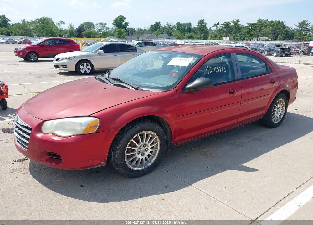 2004 CHRYSLER SEBRING LX VIN: 1C3EL46X94N316373