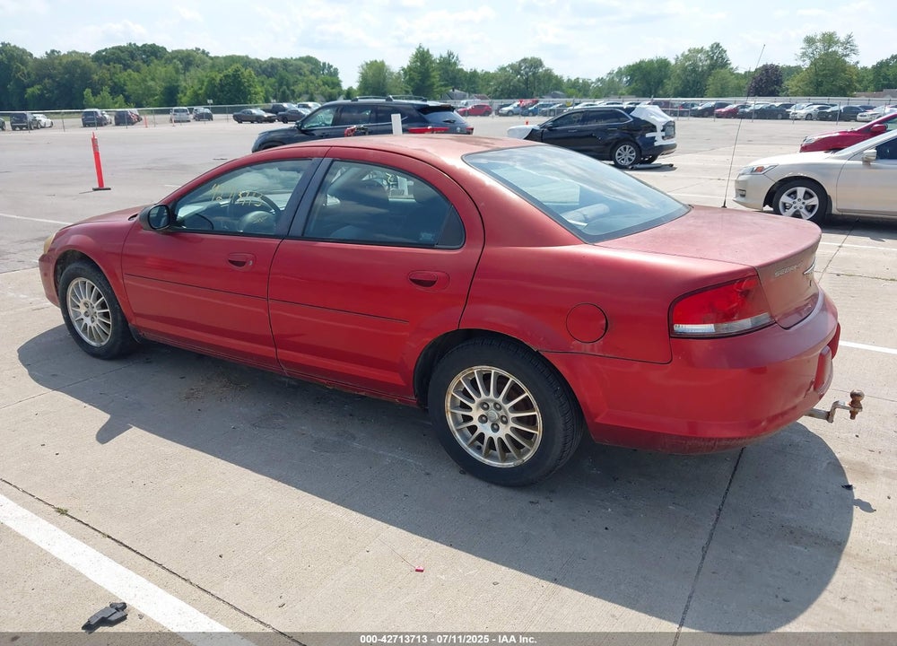 2004 CHRYSLER SEBRING LX VIN: 1C3EL46X94N316373