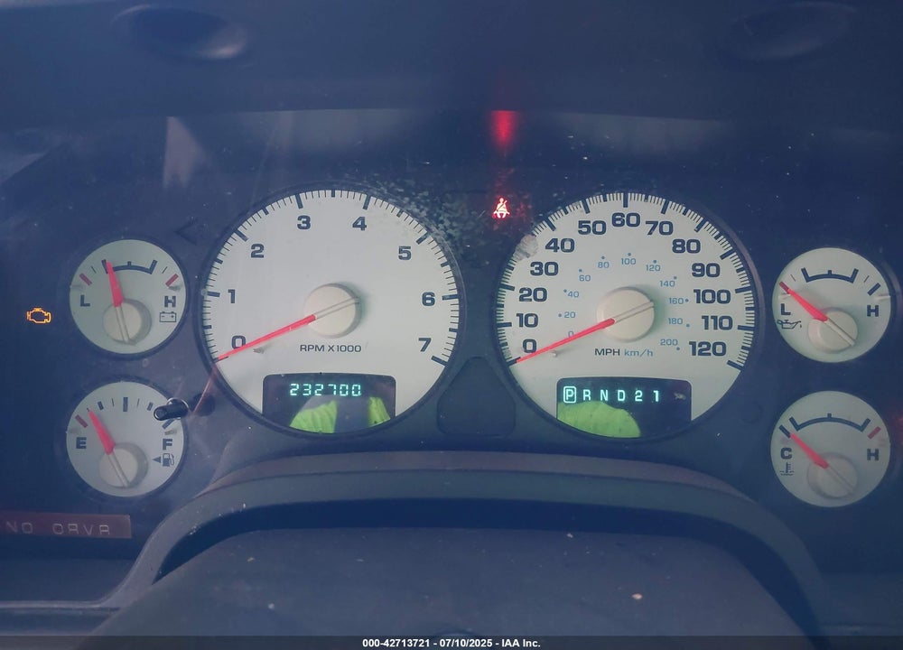 2005 DODGE RAM 2500 SLT/LARAMIE VIN: 3D7KR26DX5G859013
