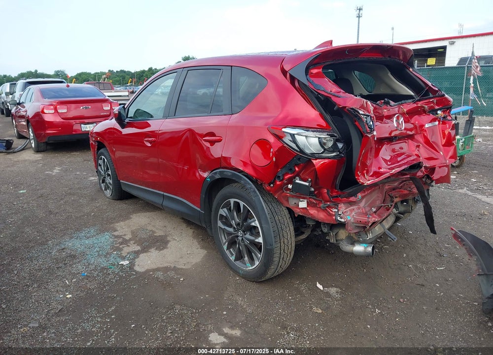 2016 MAZDA CX-5 GRAND TOURING VIN: JM3KE4DY1G0653844