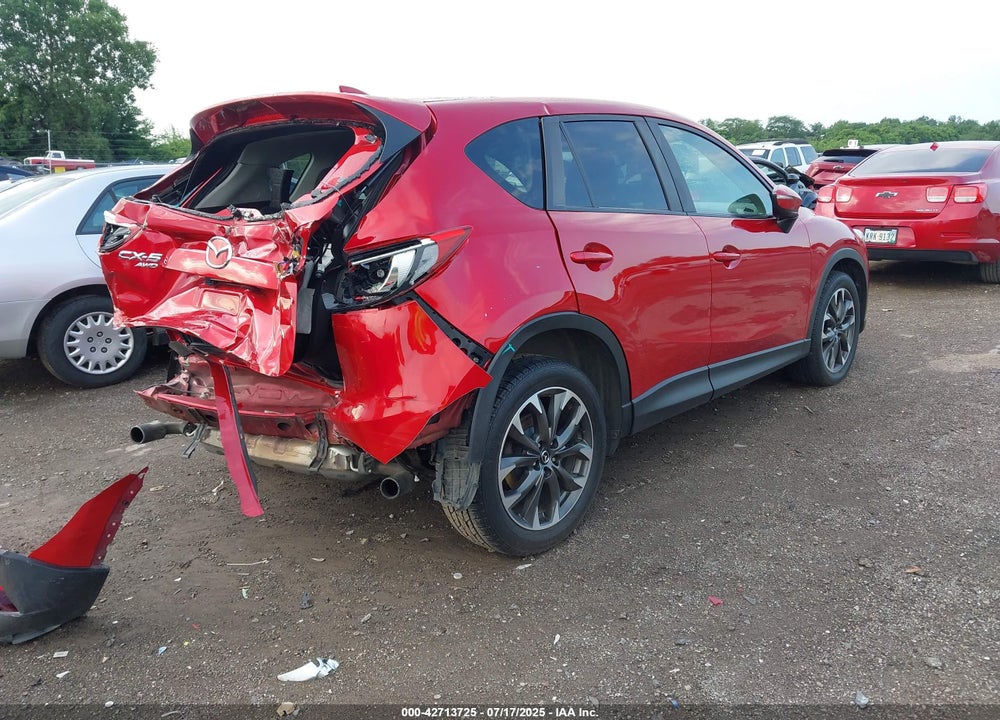 2016 MAZDA CX-5 GRAND TOURING VIN: JM3KE4DY1G0653844