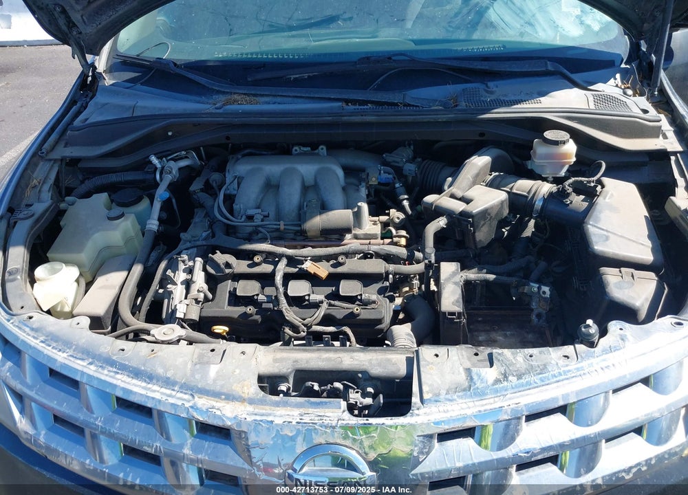 2003 NISSAN MURANO SL VIN: JN8AZ08W63W223233