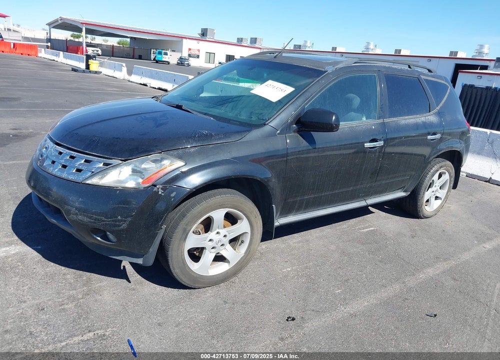 2003 NISSAN MURANO SL VIN: JN8AZ08W63W223233