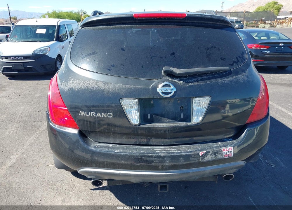 2003 NISSAN MURANO SL VIN: JN8AZ08W63W223233