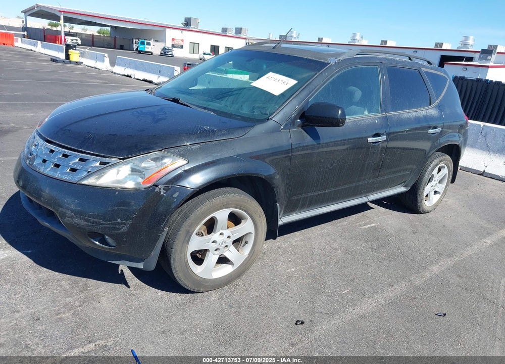 2003 NISSAN MURANO SL VIN: JN8AZ08W63W223233