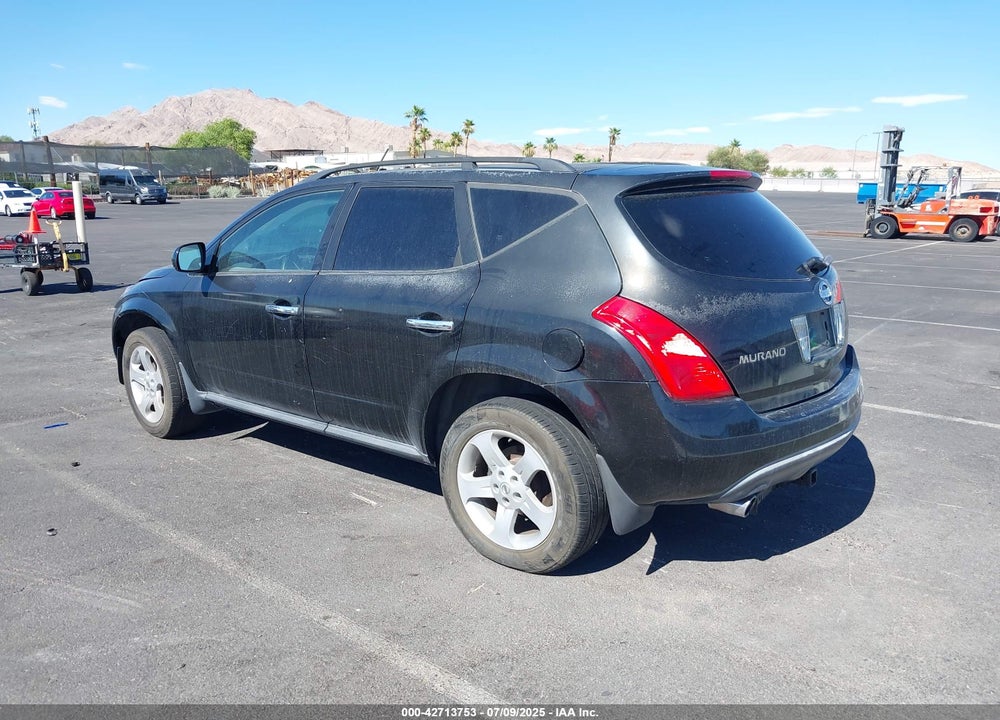 2003 NISSAN MURANO SL VIN: JN8AZ08W63W223233
