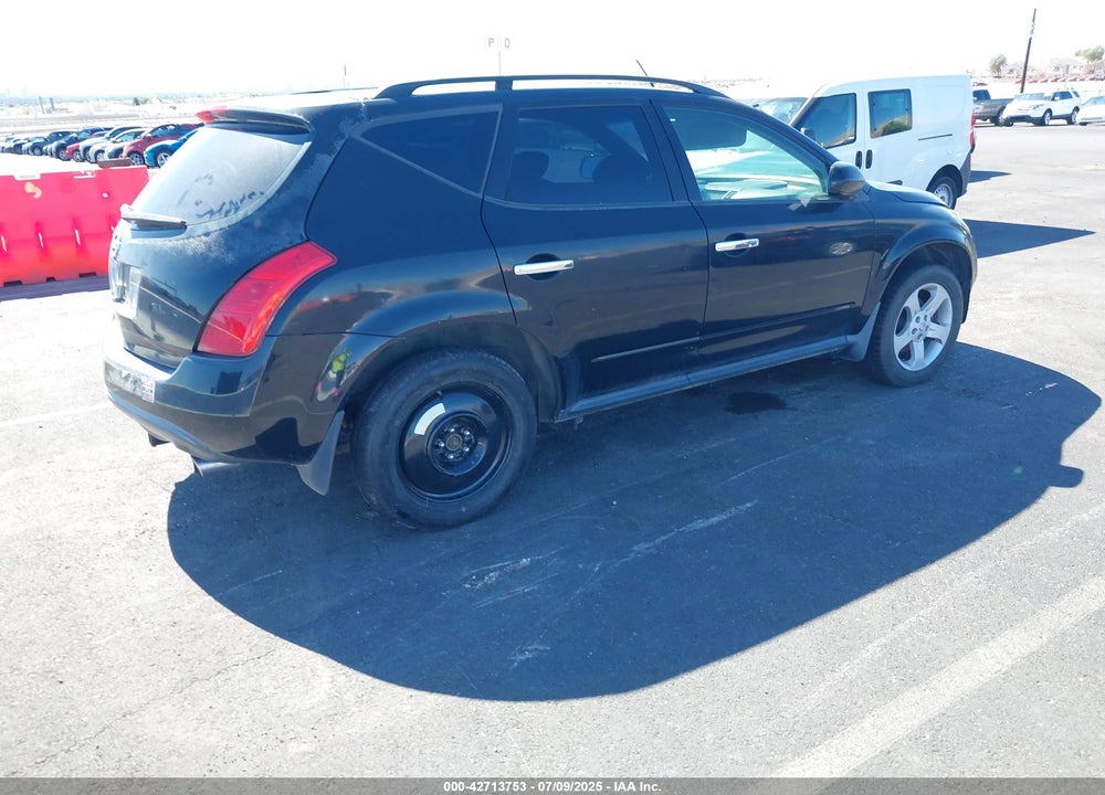 2003 NISSAN MURANO SL VIN: JN8AZ08W63W223233