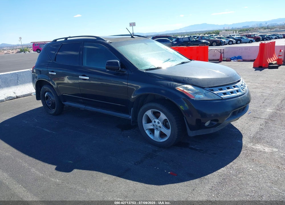 2003 NISSAN MURANO SL VIN: JN8AZ08W63W223233