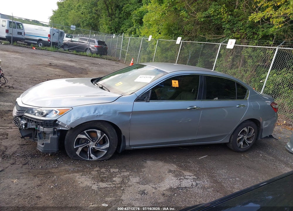 2017 HONDA ACCORD LX VIN: 1HGCR2F4XHA241225