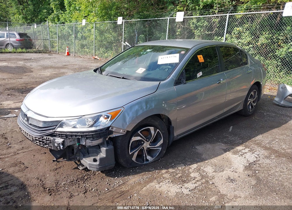 2017 HONDA ACCORD LX VIN: 1HGCR2F4XHA241225