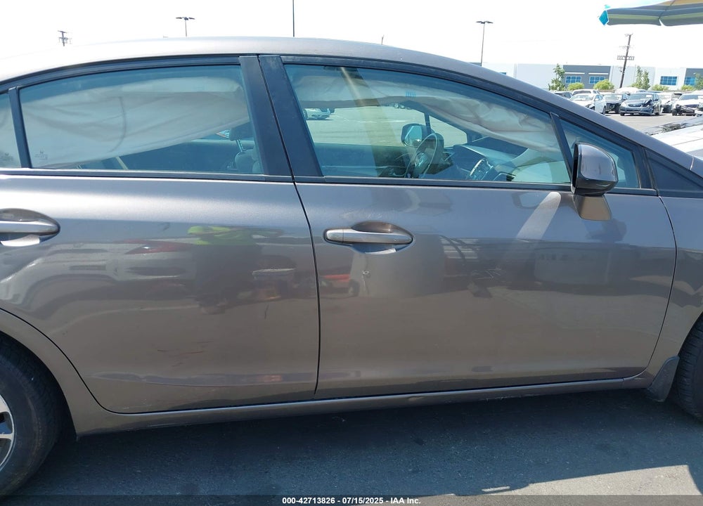 2013 HONDA CIVIC VIN: 19XFB2F81DE202999