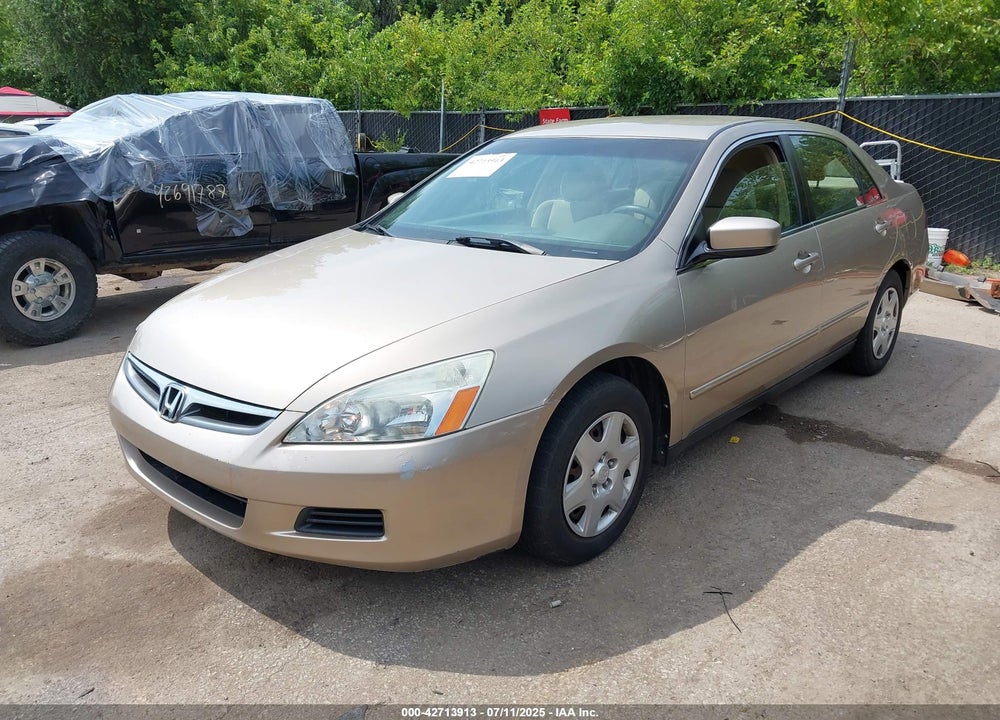 2007 HONDA ACCORD 2.4 LX VIN: 1HGCM56417A064014