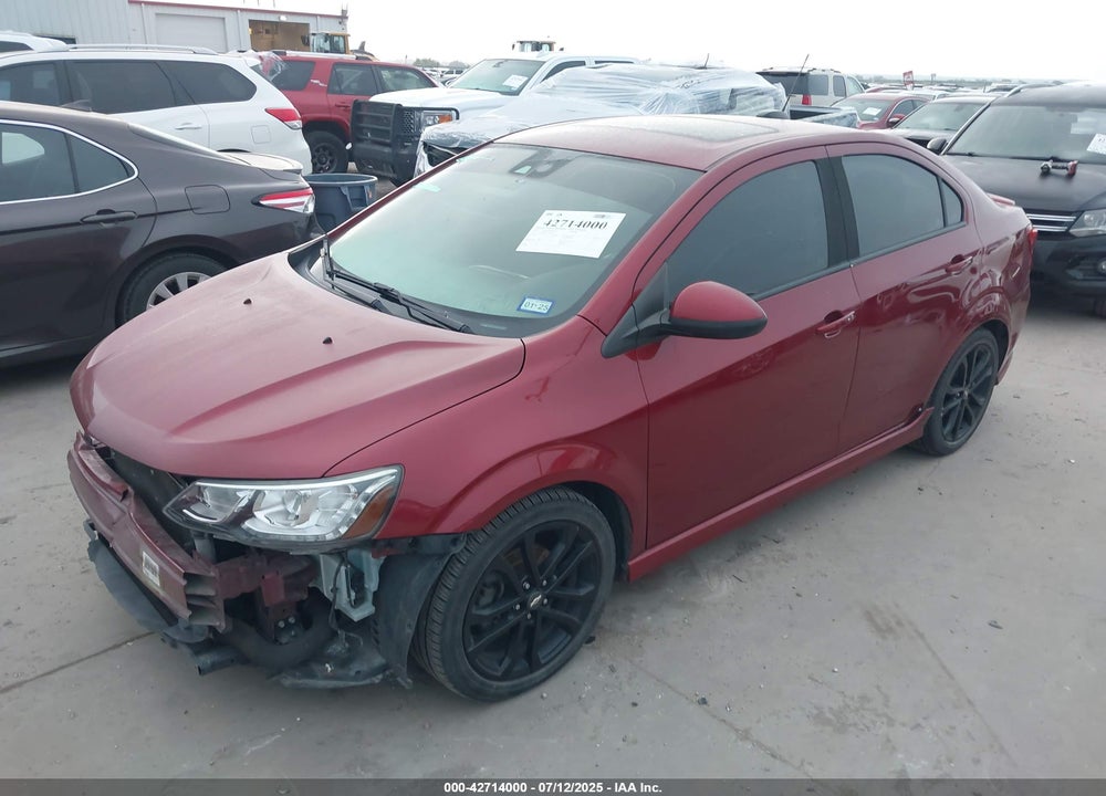 2017 CHEVROLET SONIC VIN: 1G1JF5SB3H4159042