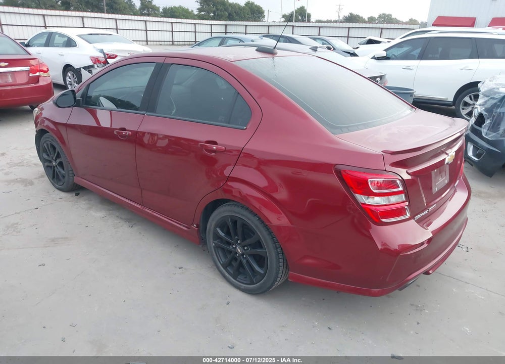 2017 CHEVROLET SONIC VIN: 1G1JF5SB3H4159042