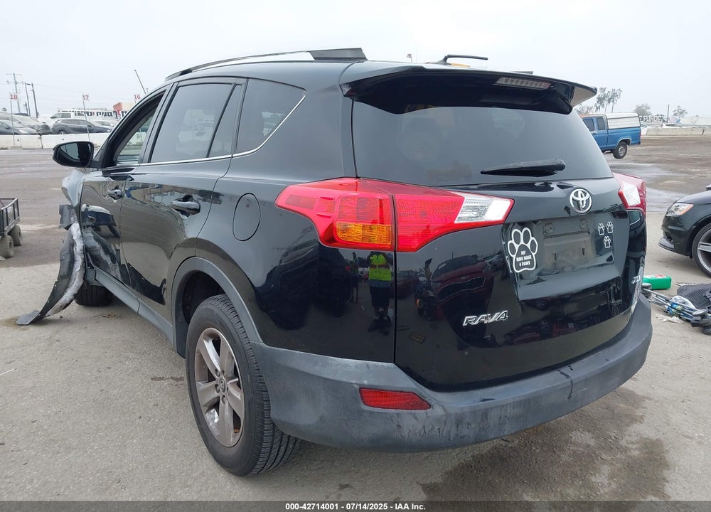 2015 TOYOTA RAV4 VIN: 2T3WFREVXFW166824