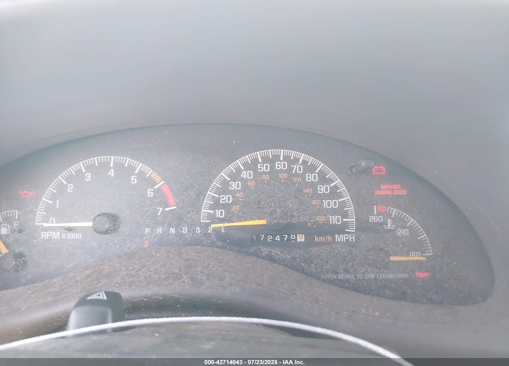 1999 PONTIAC GRAND PRIX VIN: 1G2WJ52K4XF278124