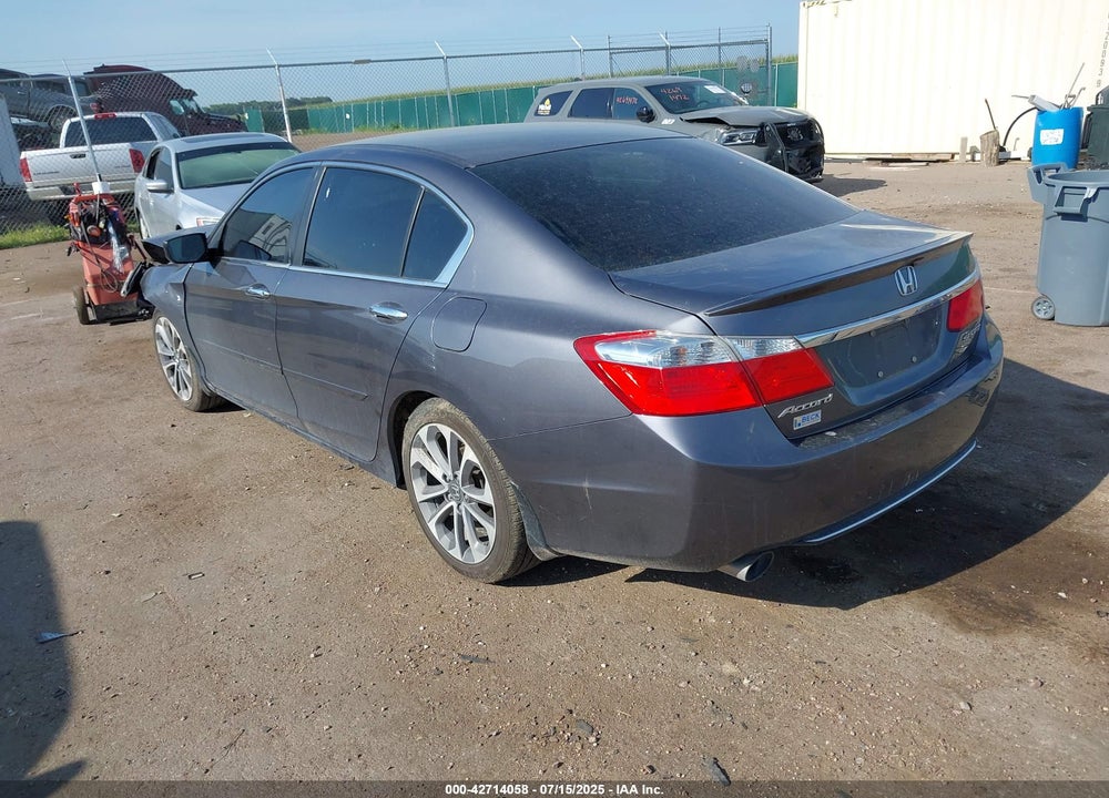 2013 HONDA ACCORD SPORT VIN: 1HGCR2F54DA238937