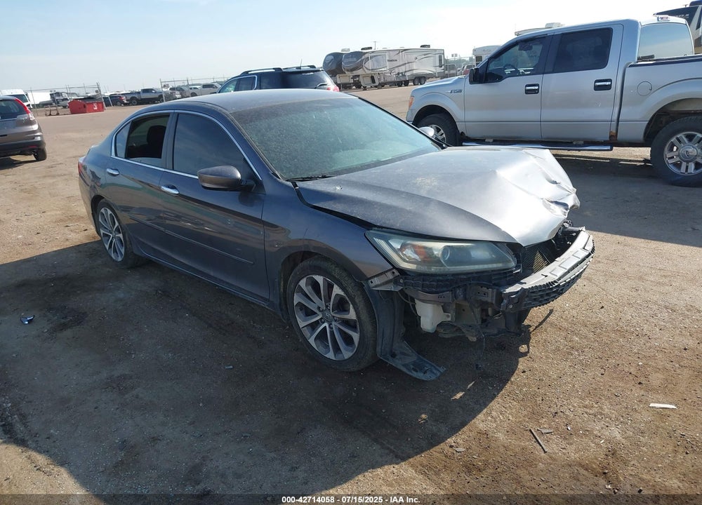 2013 HONDA ACCORD SPORT VIN: 1HGCR2F54DA238937