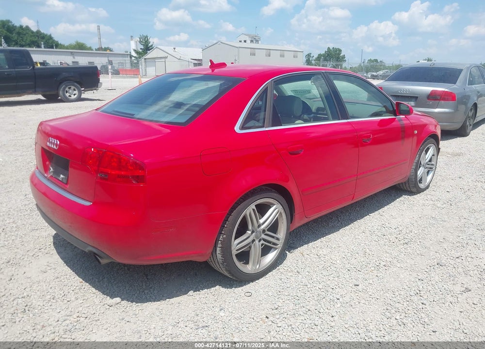2006 AUDI A4 VIN: WAUAF78E16A243750