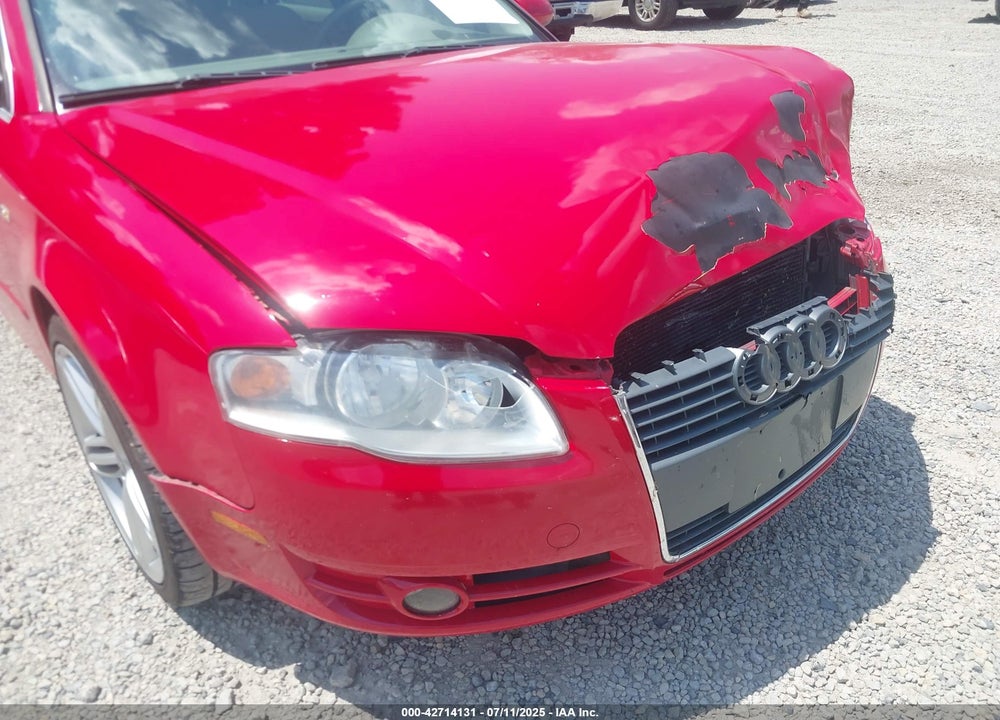 2006 AUDI A4 VIN: WAUAF78E16A243750