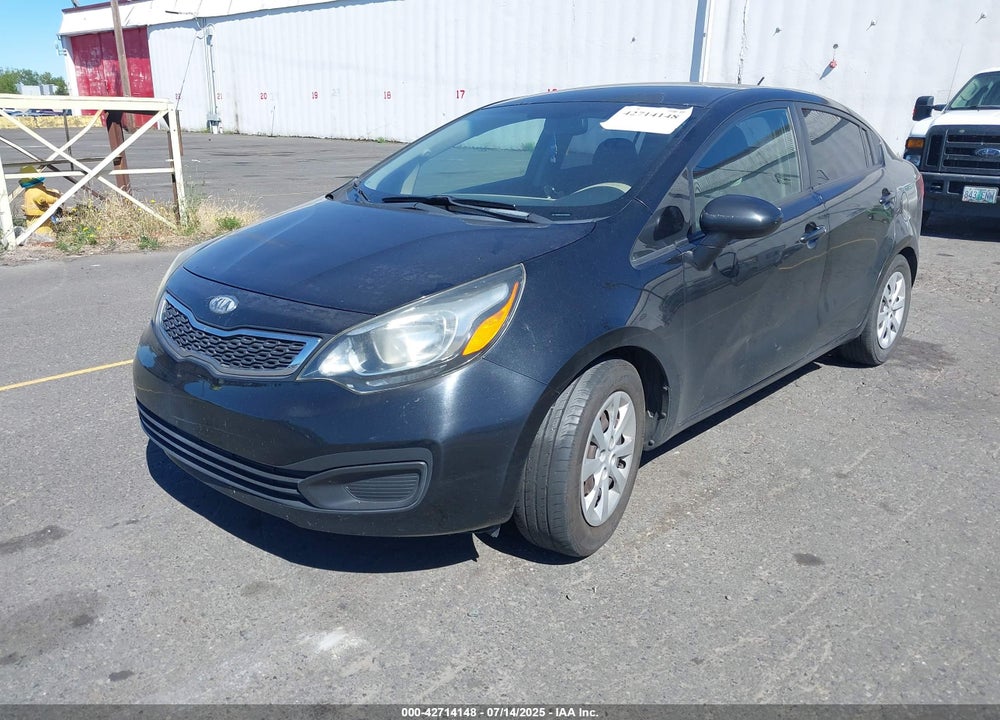 2012 KIA RIO EX VIN: KNADN4A3XC6069330