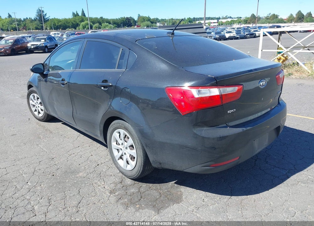 2012 KIA RIO EX VIN: KNADN4A3XC6069330