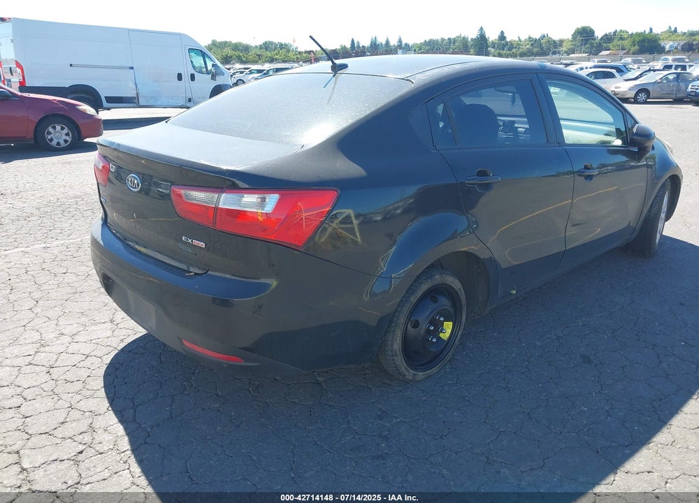 2012 KIA RIO EX VIN: KNADN4A3XC6069330