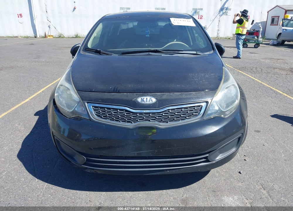 2012 KIA RIO EX VIN: KNADN4A3XC6069330