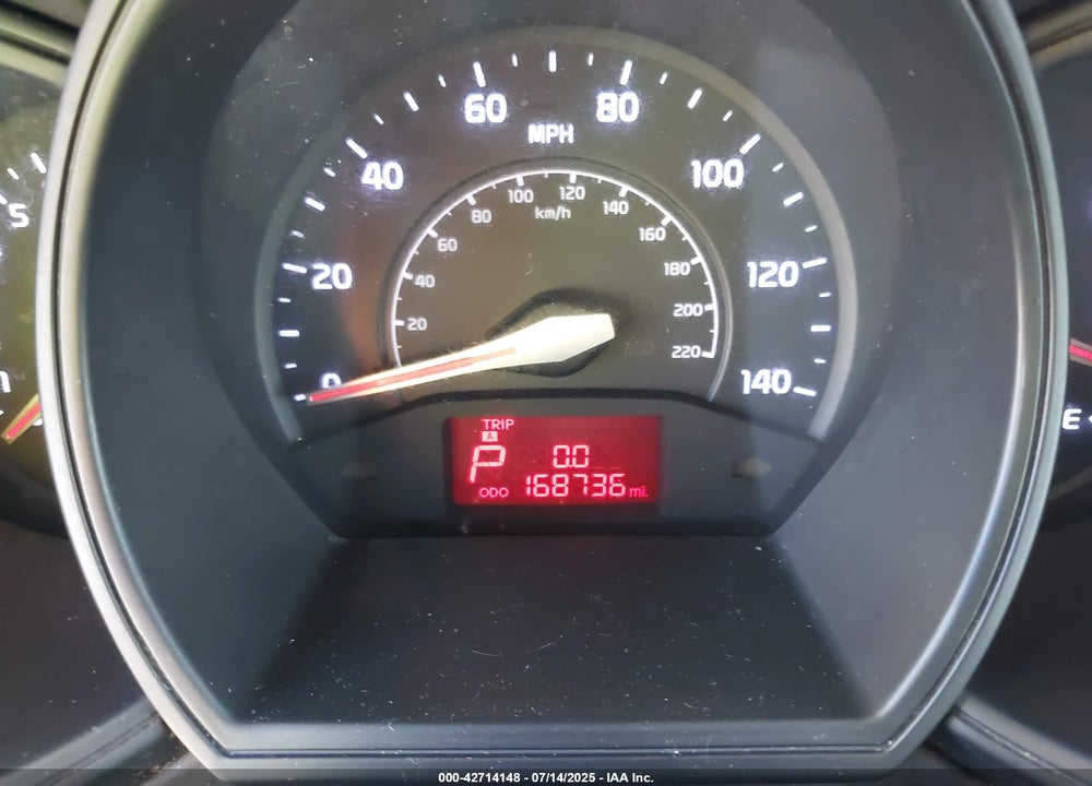 2012 KIA RIO EX VIN: KNADN4A3XC6069330
