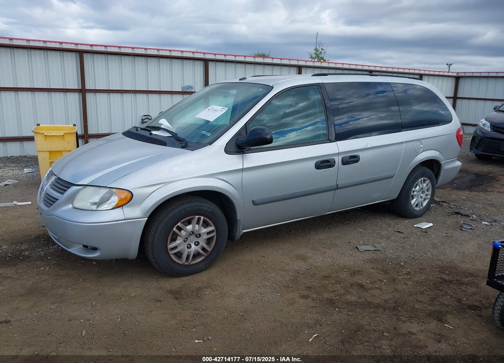 2007 DODGE GRAND CARAVAN SE VIN: 1D4GP24R87B177072